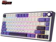 Klaviatuur Royal Kludge RK R75, 75 proc., Silver switches, US, must