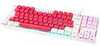 Gamiac TKL90G mänguriklaviatuur, Kailh Red, valge/punane