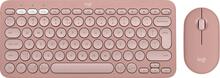 Logitech Pebble 2 Combo, US, roosa