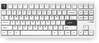 Klaviatuur MCHOSE GX87 Ultra Aluminum, Vintage White Switches, valge