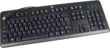 Klaviatuur HP Usb Kb Me III, 672647-043, saksa, must