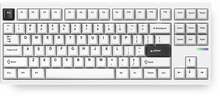 Klaviatuur MCHOSE GX87 Ultra Aluminum, Vintage White Switches, valge