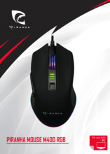 Piranha M400, must
