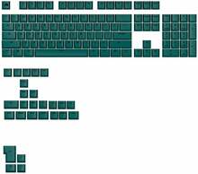 Glorious GPBT Basics Keycaps, roheline