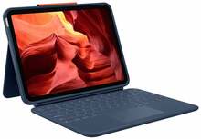Logitech Rugged Combo 4 Touch, iPad 10th gen, Classic Blue, FR