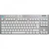 Klaviatuur Logitech G915 TKL, juhtmevaba, Tactile, valge