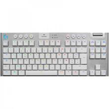 Klaviatuur Logitech G915 TKL, juhtmevaba, Tactile, valge