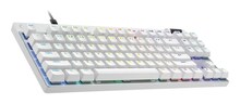 Klaviatuur Logitech G Pro X TKL Rapid, US, valge