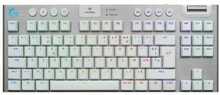 Klaviatuur Logitech G915 X LIGHTSPEED TKL, valge, FR