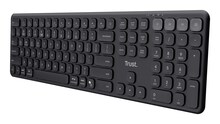 Klaviatuur Trust Vaiya, Universal USB + RF Wireless + Bluetooth, US English, must