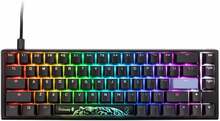 Ducky One 3 Classic, MX-Silent-Red, US, must/valge