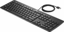 Klaviatuur HP USB Business Slim, 803181-L31, must