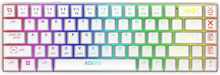 Klaviatuur AQIRYS MIRA, USB + Bluetooth, valge