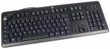 Klaviatuur HP Standard 672647-L33, USB, must