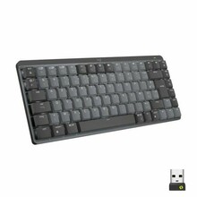 Klaviatuur Logitech MX Mechanical Mini, AZERTY, tumehall