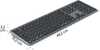 Klaviatuur Hama WK-550 multi device, must/hall