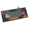 Klaviatuur Savio Astral Black Jade 3 Colours, USB, QWERTY, US International, must