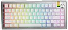 Glorious GMMK 3 Pro HE Wireless, 75 proc., ANSI (US), Fox HE Switches, hõbedane