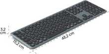 Klaviatuur Hama WK-550 multi device, must/hall