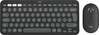 Klaviatuuri ja hiire komplekt Logitech Pebble 2 Combo, US, grafiit