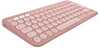 Klaviatuur Logitech Pebble Keys 2 K380S, Bluetooth, prantsuse, roosa