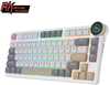 Royal Kludge RK N80, RGB, Red switches, US, 75 prots.