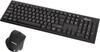 Juhtmevaba klaviatuuri ja hiire komplekt Sandberg Wireless Office Desktop Set, must