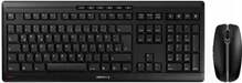 Klaviatuuri ja hiire komplekt Cherry STREAM Desktop Set, DE, must