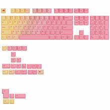 Glorious GPBT Gradient Keycaps, ANSI Layout (US), PBT, Dye-Sub, Grapefruit