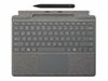 Microsoft Surface Pro 8/9 klaviatuur + Slim Pen 2 komplekt, Platinum, English International