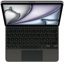 Apple Magic Keyboard iPad Air 11 (M3) 2025, saksa, must, MGYX4D/A