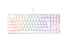 Mehaaniline klaviatuur Genesis Thor 303 TKL Outemu Peach Silent US valge