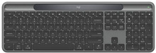 Klaviatuur Logitech Signature Slim Solar+ K980, US, grafiit
