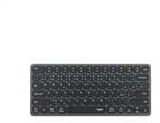 Klaviatuur Rapoo UCK-6001, Ultra-slim, CZ/SK, must