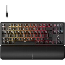 Klaviatuur Corsair K70 Pro TKL, USB, QWERTZ, must