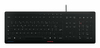 Klaviatuur Cherry Stream Protect, juhtmega, FR, must