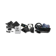 Klaviatuur KeySonic TAS KSK-8202ELU-T, DE, Trackball, must
