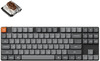 Klaviatuur Keychron K1 Max, 80 prots., QWERTY US, Gateron Brown, must