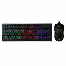 Klaviatuuri ja hiire komplekt Baracuda BGC-012 Orca, must