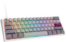 Ducky One 3 Mist Grey Mini, MX-Ergo-Clear, US, hall
