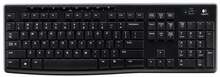 Klaviatuur Logitech K270, juhtmevaba, must