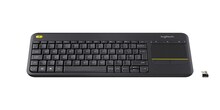Klaviatuur Logitech K400 Plus, AZERTY, must