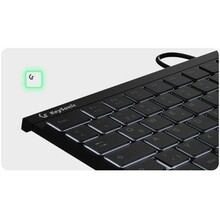 Klaviatuur KeySonic KSK-5211ELU, DE, must