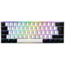 Mänguklaviatuur Sharkoon Skiller SGK50 S4, Kailh Red, IT, valge/must
