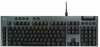 Klaviatuur Logitech G915 X, juhtmega, AZERTY, must