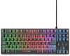 Klaviatuur Trust GXT 833 Thado TKL, US, must