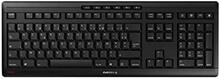 Juhtmevaba klaviatuur Cherry Stream Wireless, AZERTY, prantsuse, must