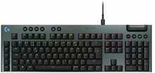Klaviatuur Logitech G915 X, juhtmega, AZERTY, must