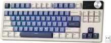 Klaviatuur Royal Kludge S85 RGB Horizon, TKL, Hot-swap, Cloud switches, US, sinine