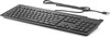 Klaviatuur HP USB Slim Smartcard CCID KB, 911502-111, Full-size, must
